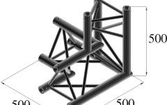 Sistem de truss în 3 puncte Alutruss TRILOCK S-PAL-33 3-Way Corner \/ right